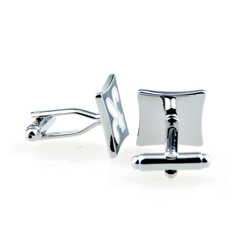 Enamel Dropping Glue Cufflinks