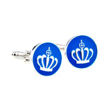 Enamel Dropping Glue Cufflinks