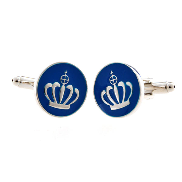 Enamel Dropping Glue Cufflinks