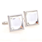 Crystal Zircon Cufflinks