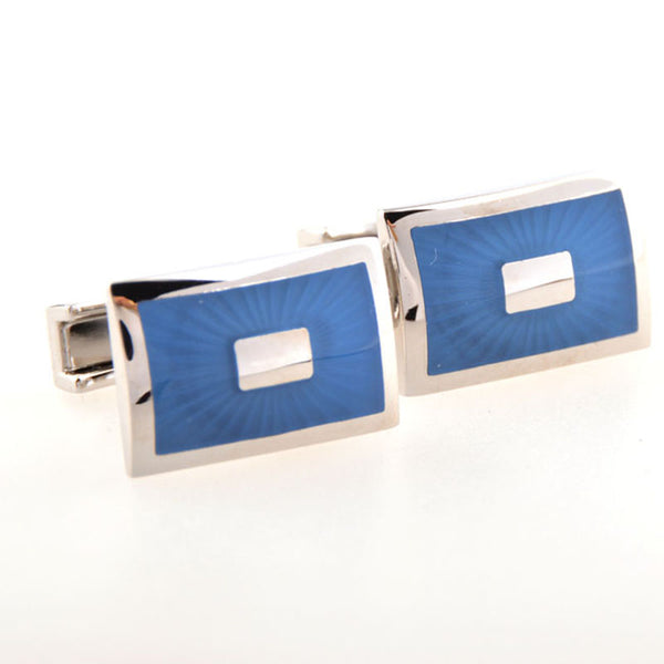 Enamel Dropping Glue Cufflinks