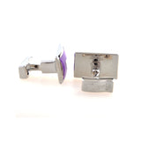 Enamel Dropping Glue Cufflinks
