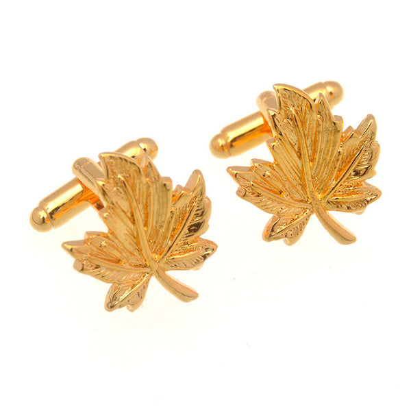 Animals Plants Plain Colour Metal Cufflinks