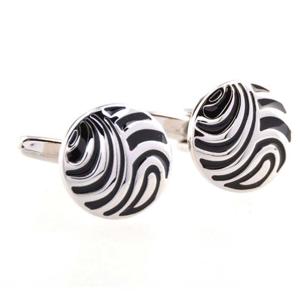 Enamel Dropping Glue Cufflinks