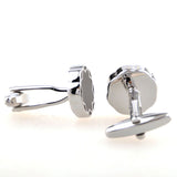 Enamel Dropping Glue Cufflinks