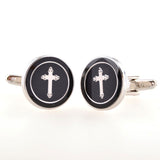 Festivals Wedding Reception Enamel Dropping Glue Cufflinks