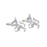 Animals Plants Plain Colour Metal Cufflinks