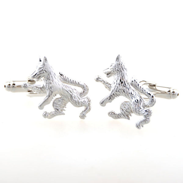 Animals Plants Plain Colour Metal Cufflinks