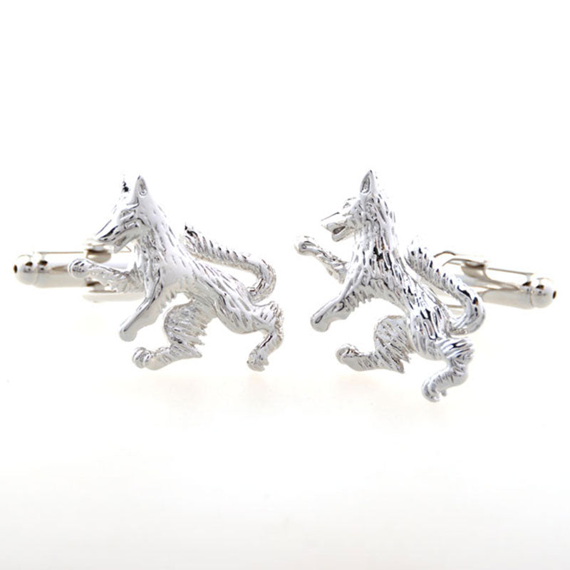 Animals Plants Plain Colour Metal Cufflinks