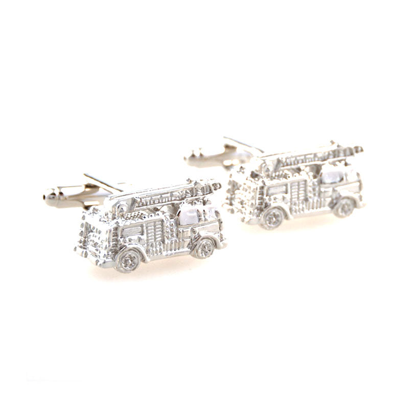 Car Logo Traffic Plain Colour Metal Cufflinks