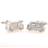 Car Logo Traffic Plain Colour Metal Cufflinks