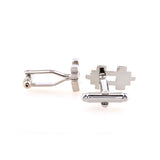 Plain Colour Metal Cufflinks
