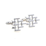 Plain Colour Metal Cufflinks