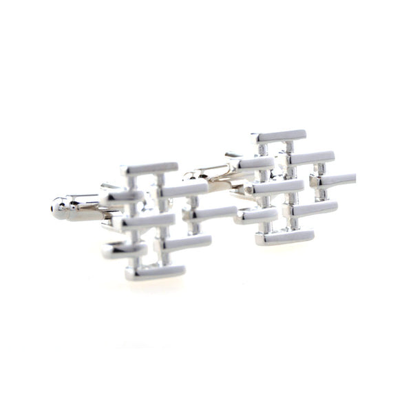 Plain Colour Metal Cufflinks