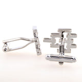 Plain Colour Metal Cufflinks