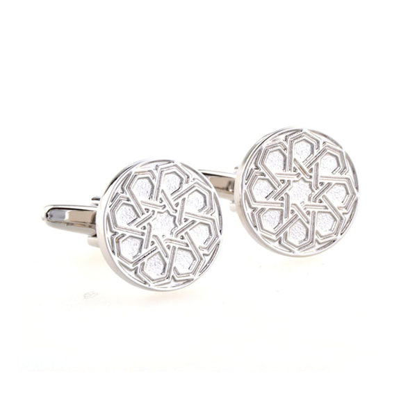 Plain Colour Metal Cufflinks