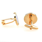 Enamel Dropping Glue Cufflinks