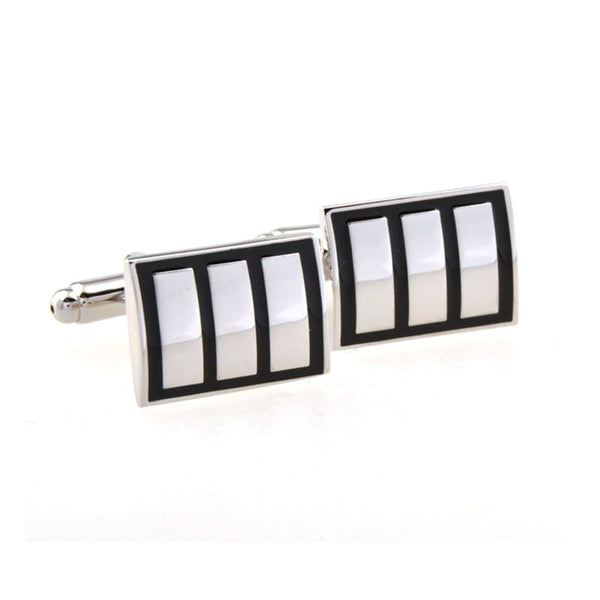 Enamel Dropping Glue Cufflinks