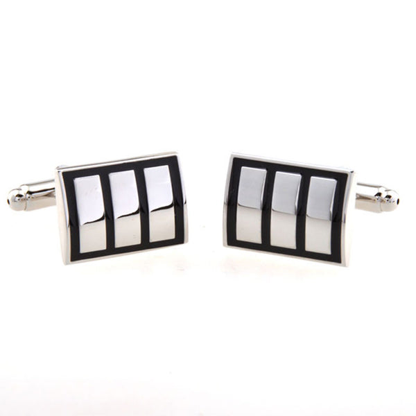 Enamel Dropping Glue Cufflinks