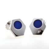 Enamel Dropping Glue Cufflinks