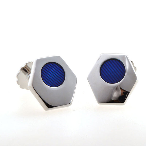 Enamel Dropping Glue Cufflinks