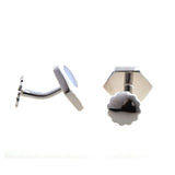 Enamel Dropping Glue Cufflinks