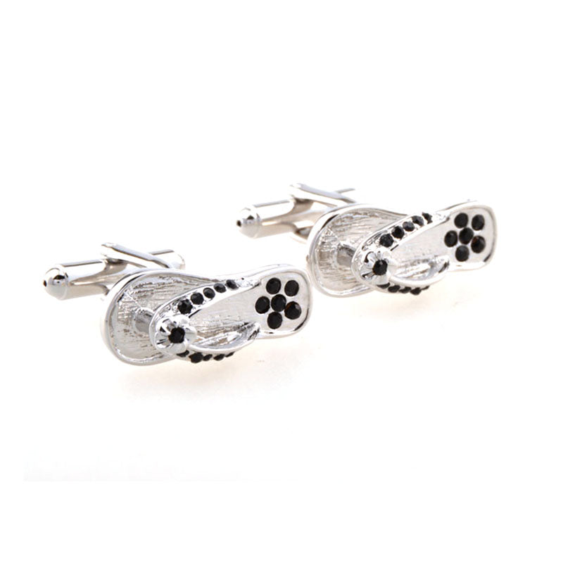 Crystal Zircon Cufflinks