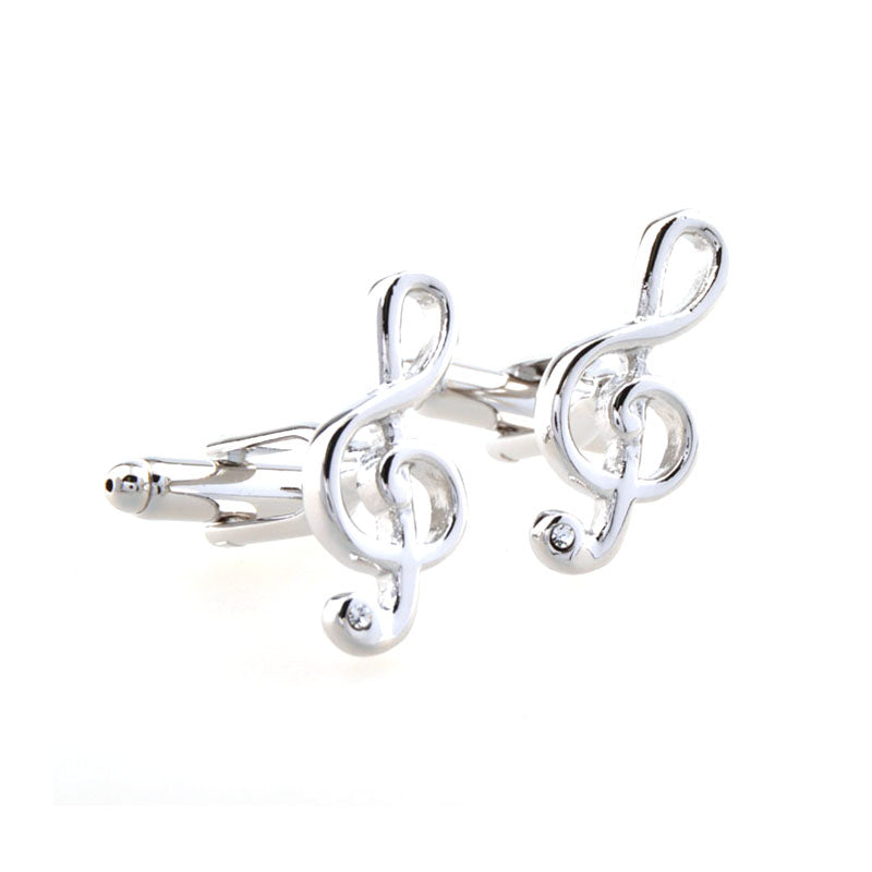 National Flag Music Crystal Zircon Cufflinks
