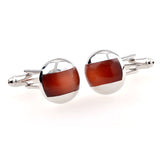 Cateye Glass Cufflinks