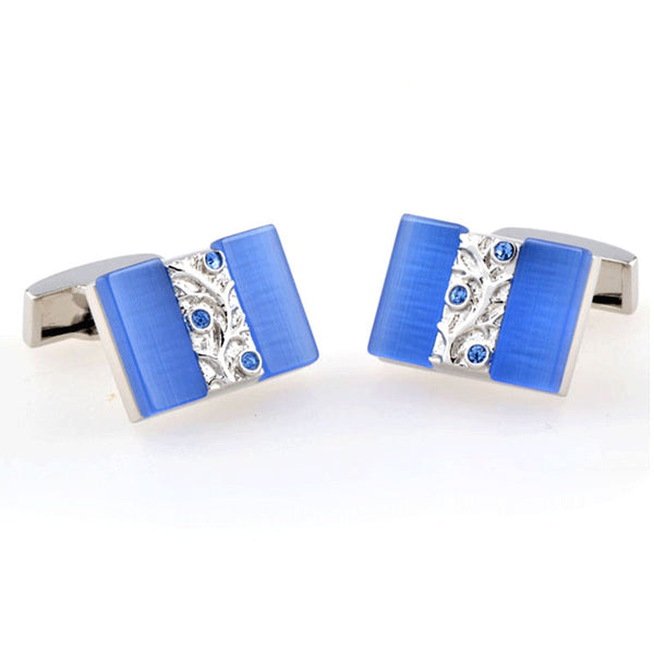 Cateye Glass Cufflinks