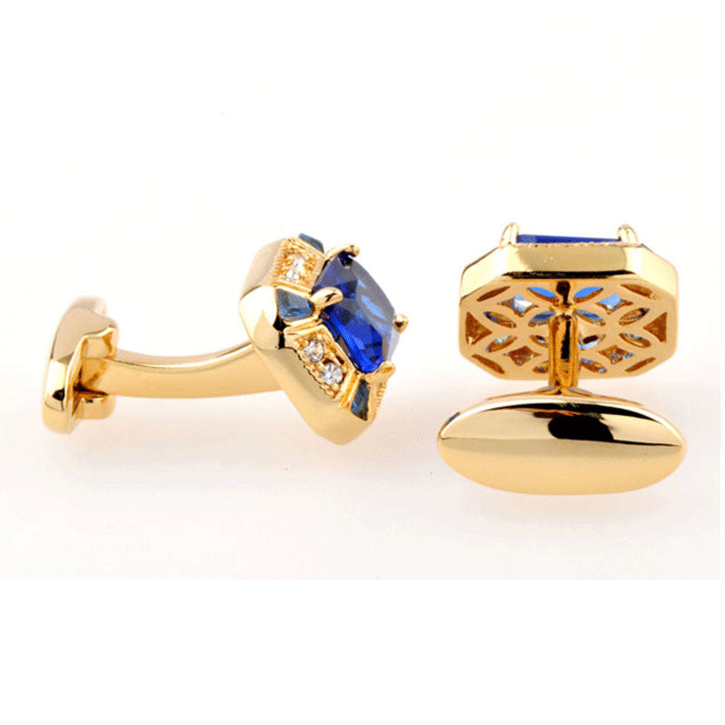 Crystal Zircon Cufflinks