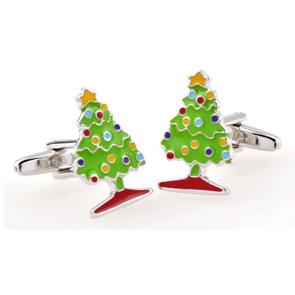 Festivals Wedding Reception Enamel Dropping Glue Cufflinks