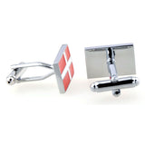 Enamel Dropping Glue Cufflinks