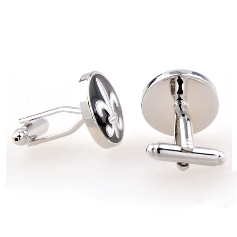 Animals Plants Enamel Dropping Glue Cufflinks