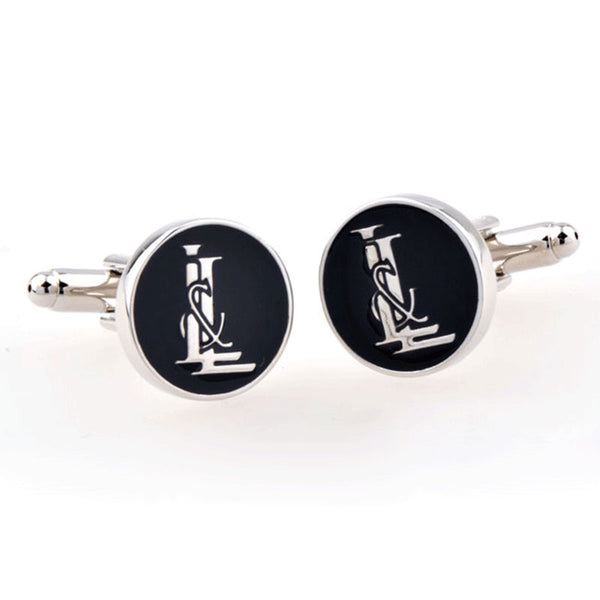 Enamel Dropping Glue Cufflinks