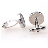 Enamel Dropping Glue Cufflinks