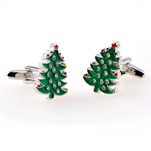 Festivals Wedding Reception Crystal Zircon Cufflinks