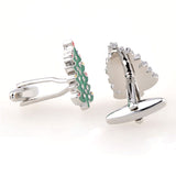 Festivals Wedding Reception Crystal Zircon Cufflinks