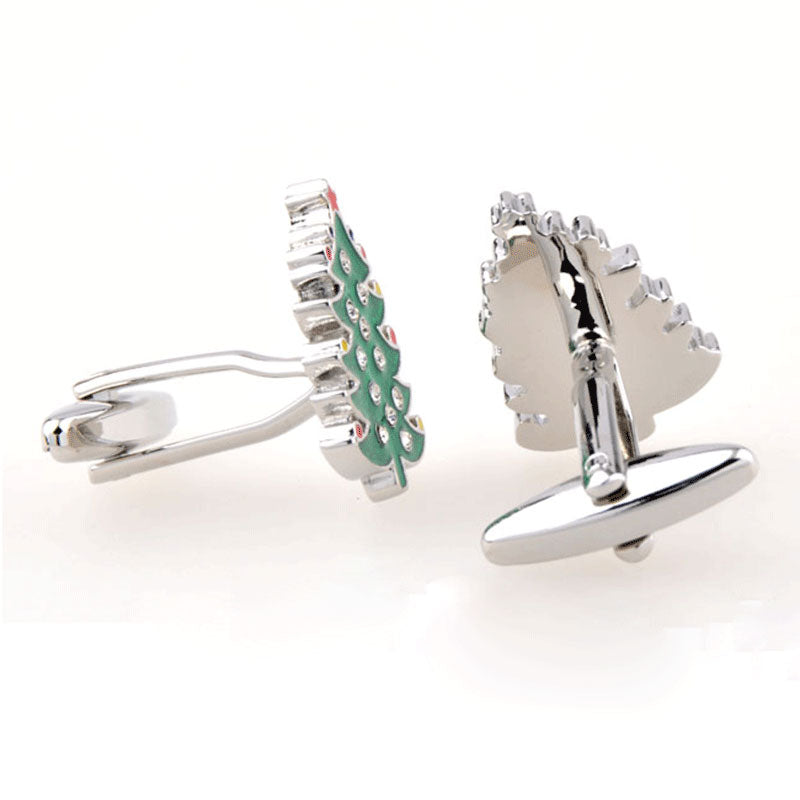 Festivals Wedding Reception Crystal Zircon Cufflinks