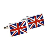 National Flag Music Enamel Dropping Glue Cufflinks