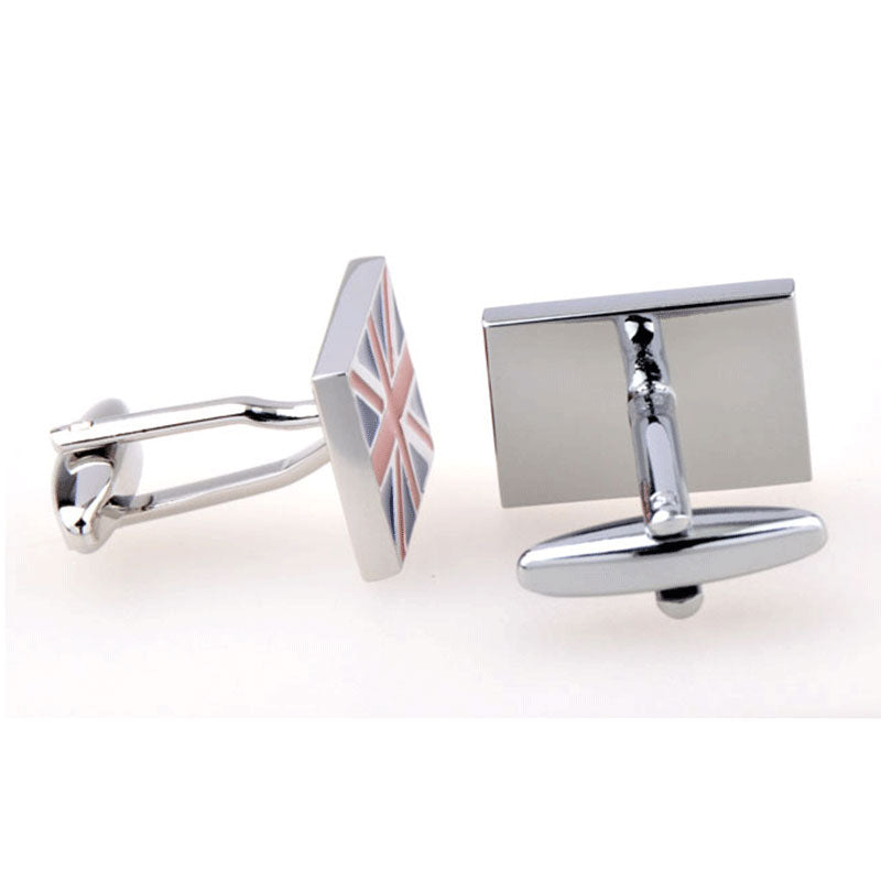 National Flag Music Enamel Dropping Glue Cufflinks