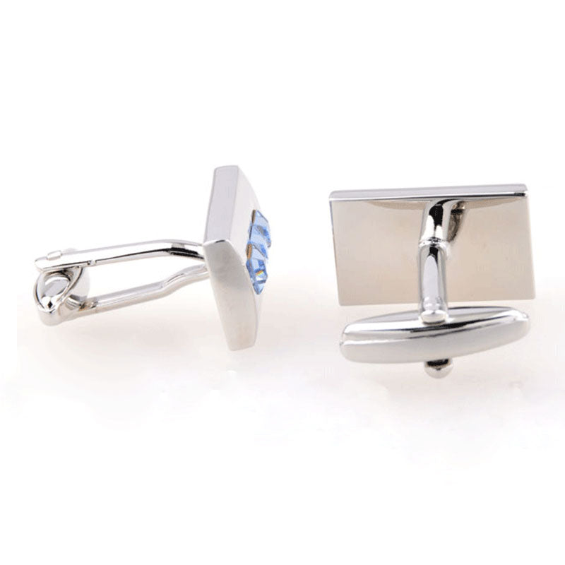 Crystal Zircon Cufflinks
