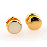 Shells Agate Collar Studs
