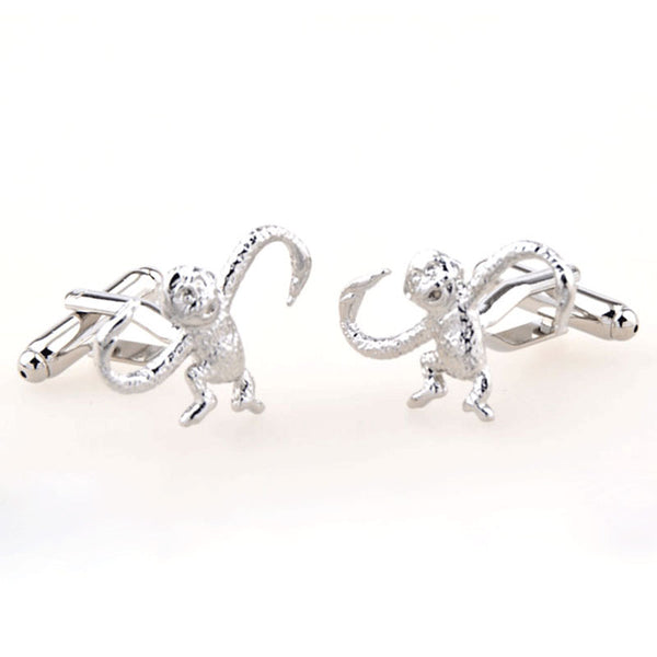 Animals Plants Plain Colour Metal Cufflinks