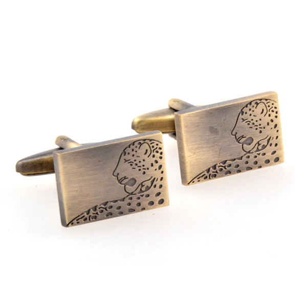 Animals Plants Plain Colour Metal Cufflinks