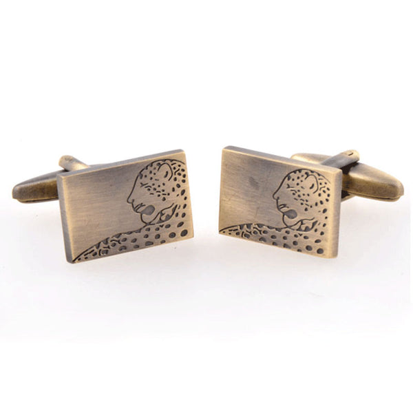 Animals Plants Plain Colour Metal Cufflinks