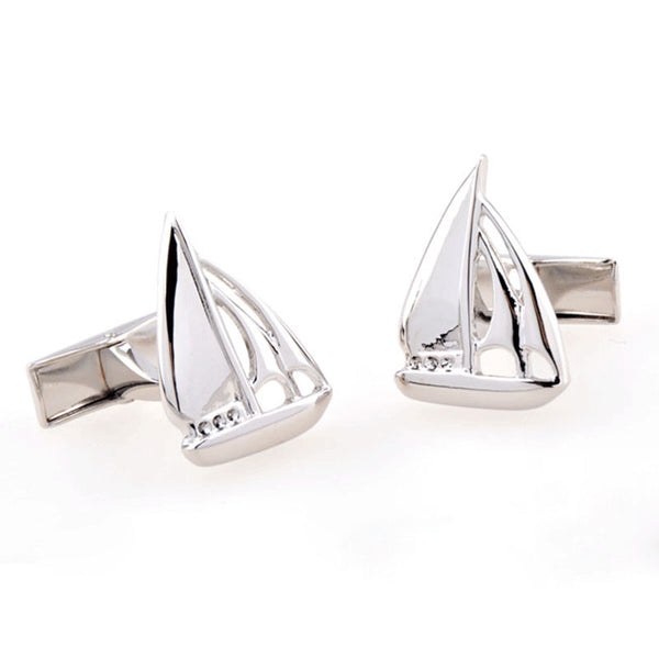 Car Logo Traffic Plain Colour Metal Cufflinks