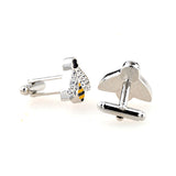 Animals Plants Crystal Zircon Cufflinks