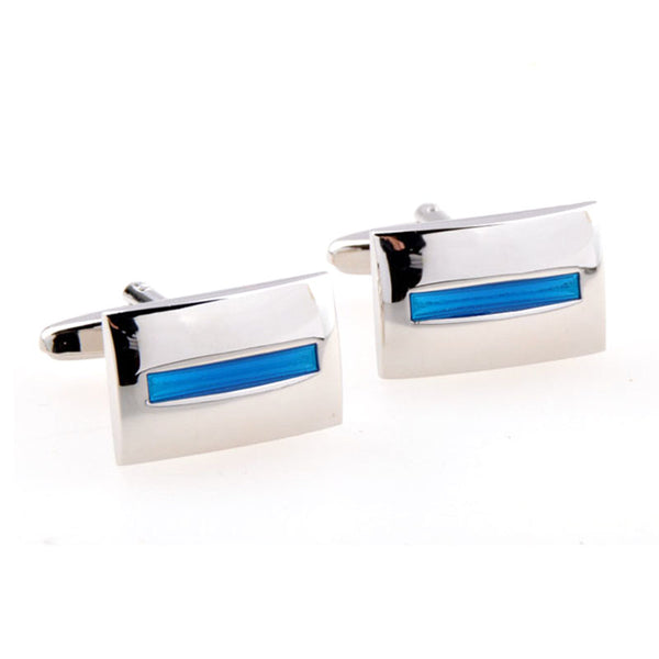 Enamel Dropping Glue Cufflinks