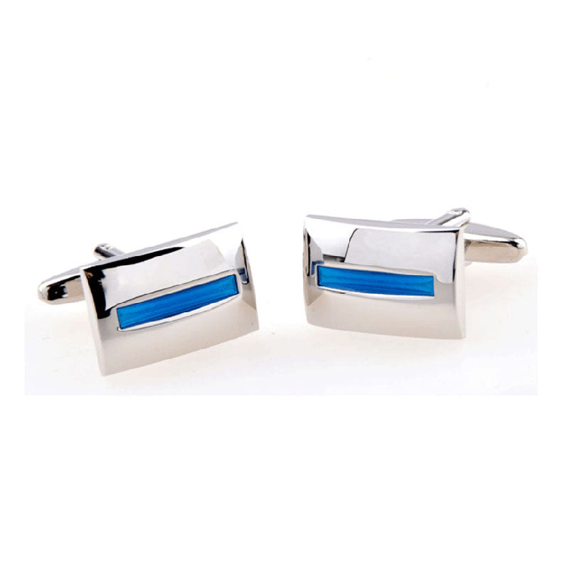 Enamel Dropping Glue Cufflinks